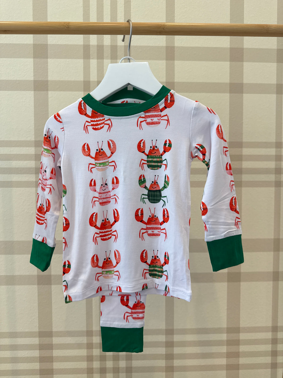Winter Crabs Pajamas