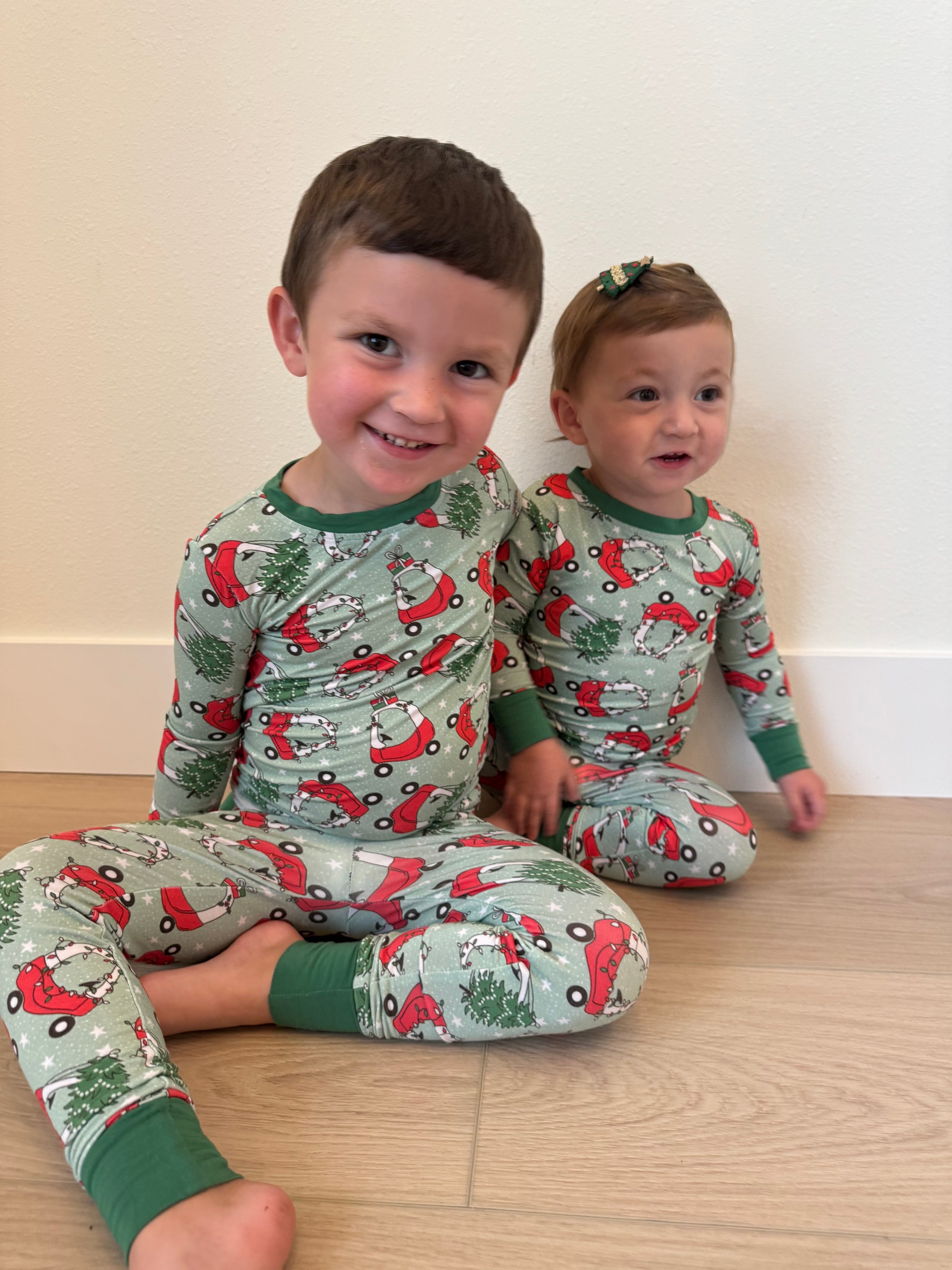Christmas Coupes Pajama Set