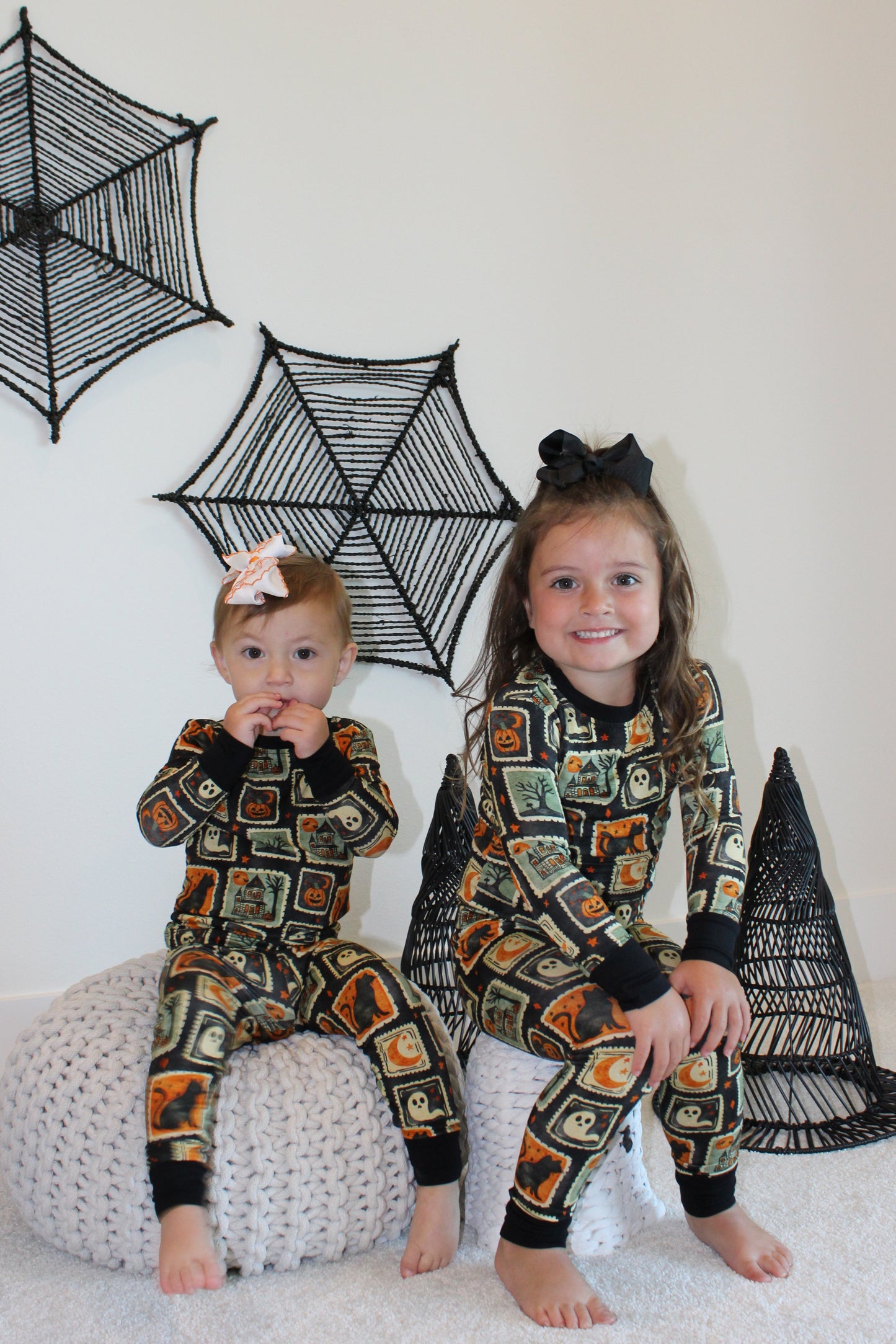 Halloween Stamps Pajama set