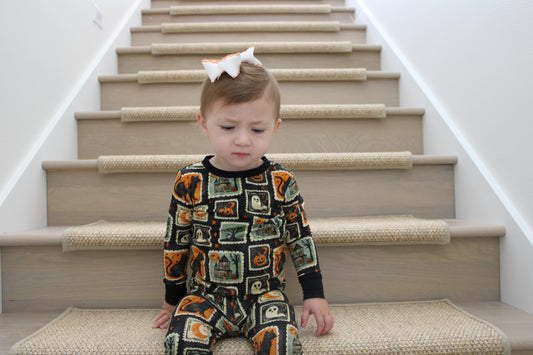 Halloween Stamps Pajama set
