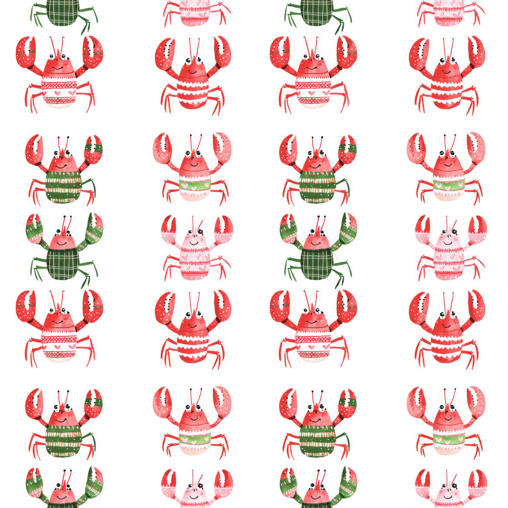 Winter Crabs Pajamas