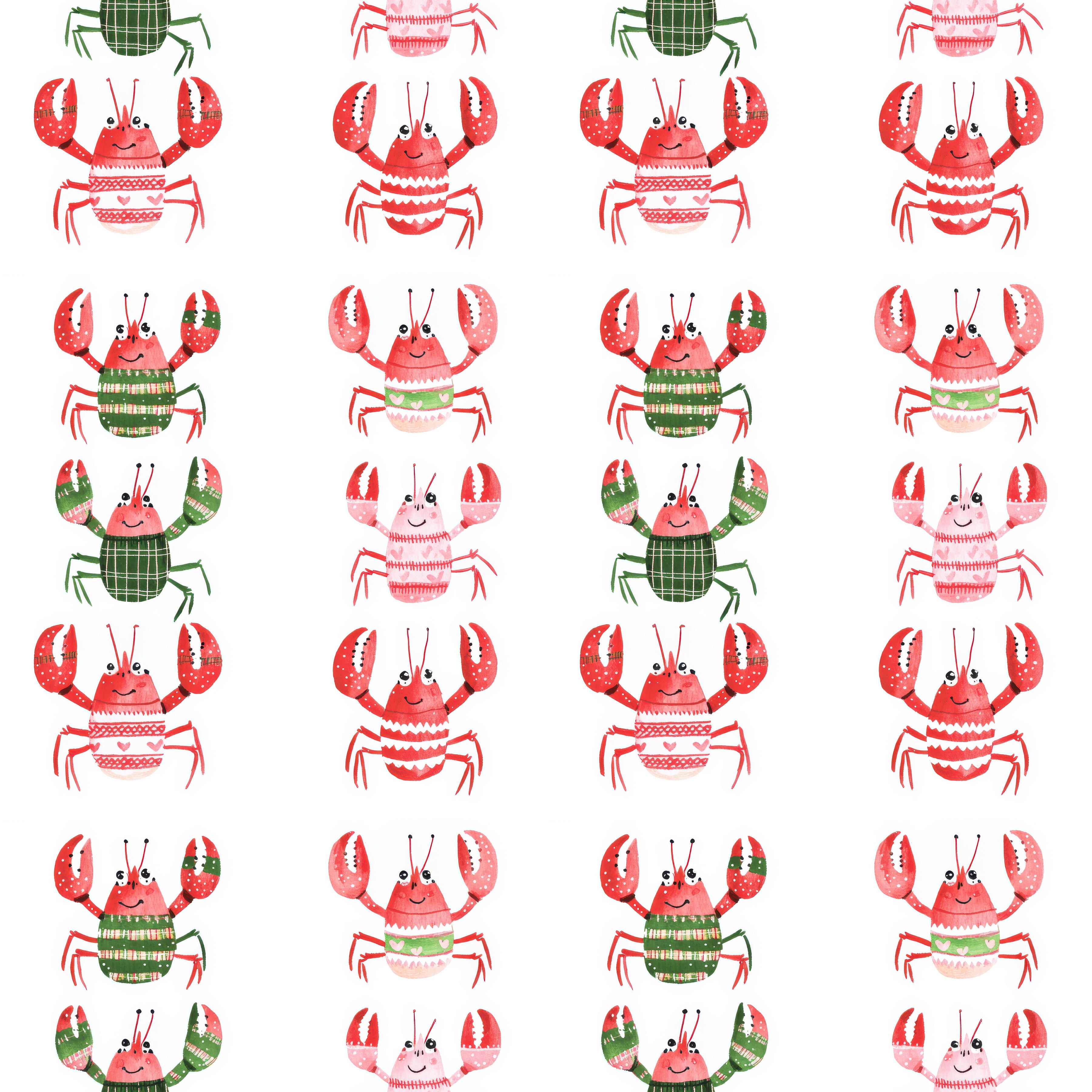 Winter Crabs Pajamas