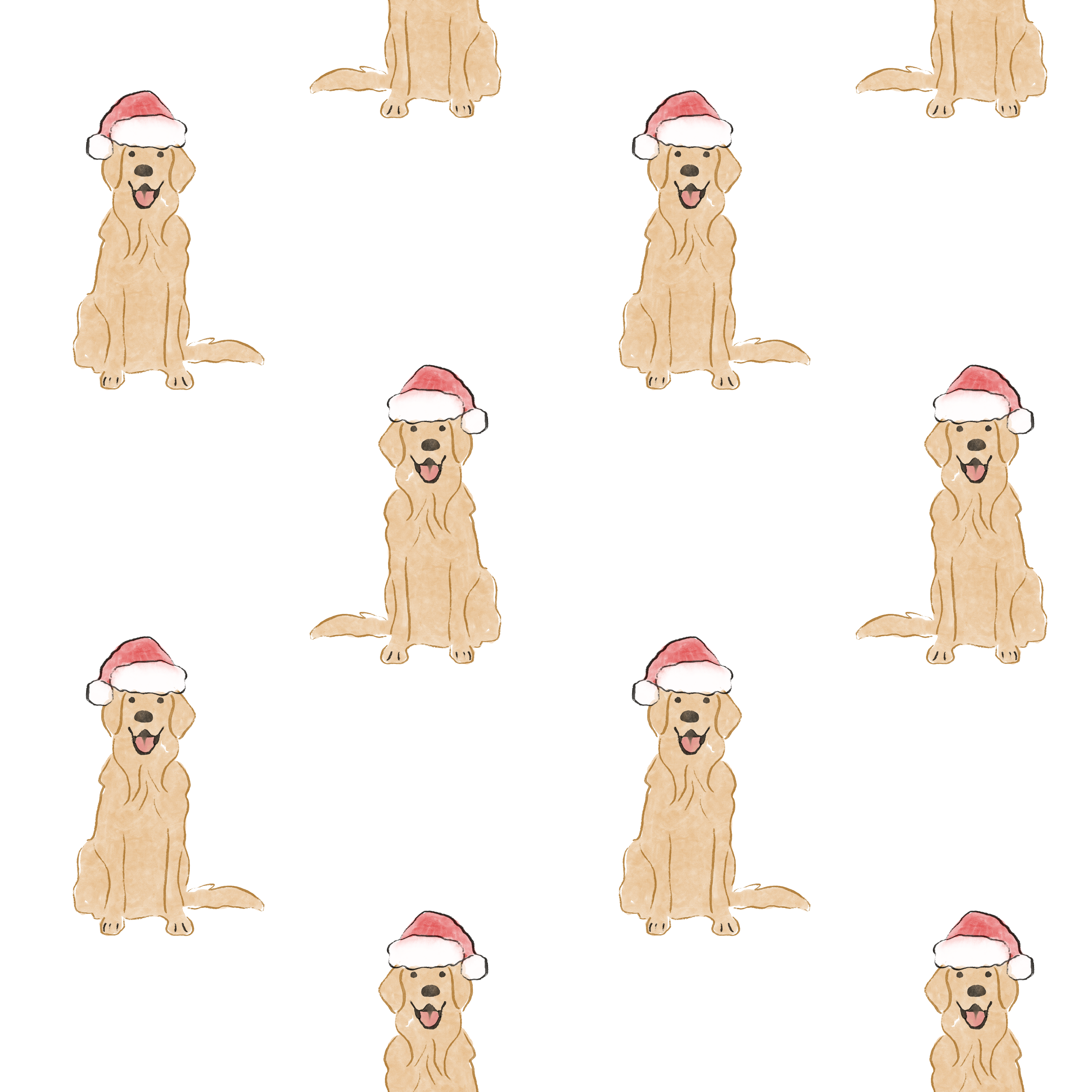 Santa Dogs Pajamas