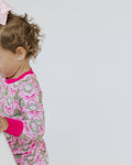 Pink Christmas Pajama Set