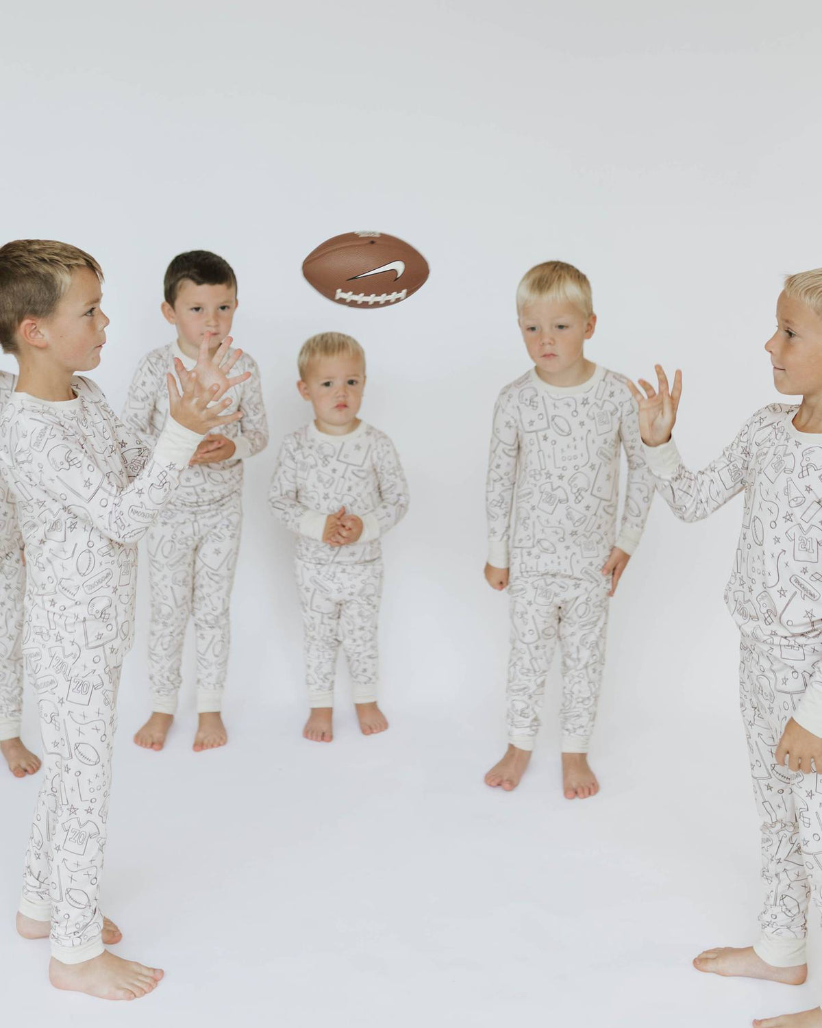 Blue 42 Football Pajamas