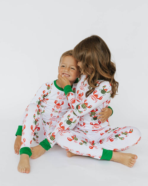 Winter Crabs Pajamas